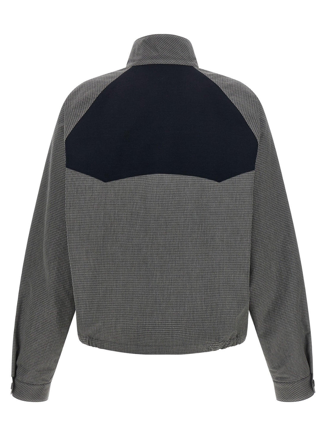Miu Miu - Blouson vichy check gray