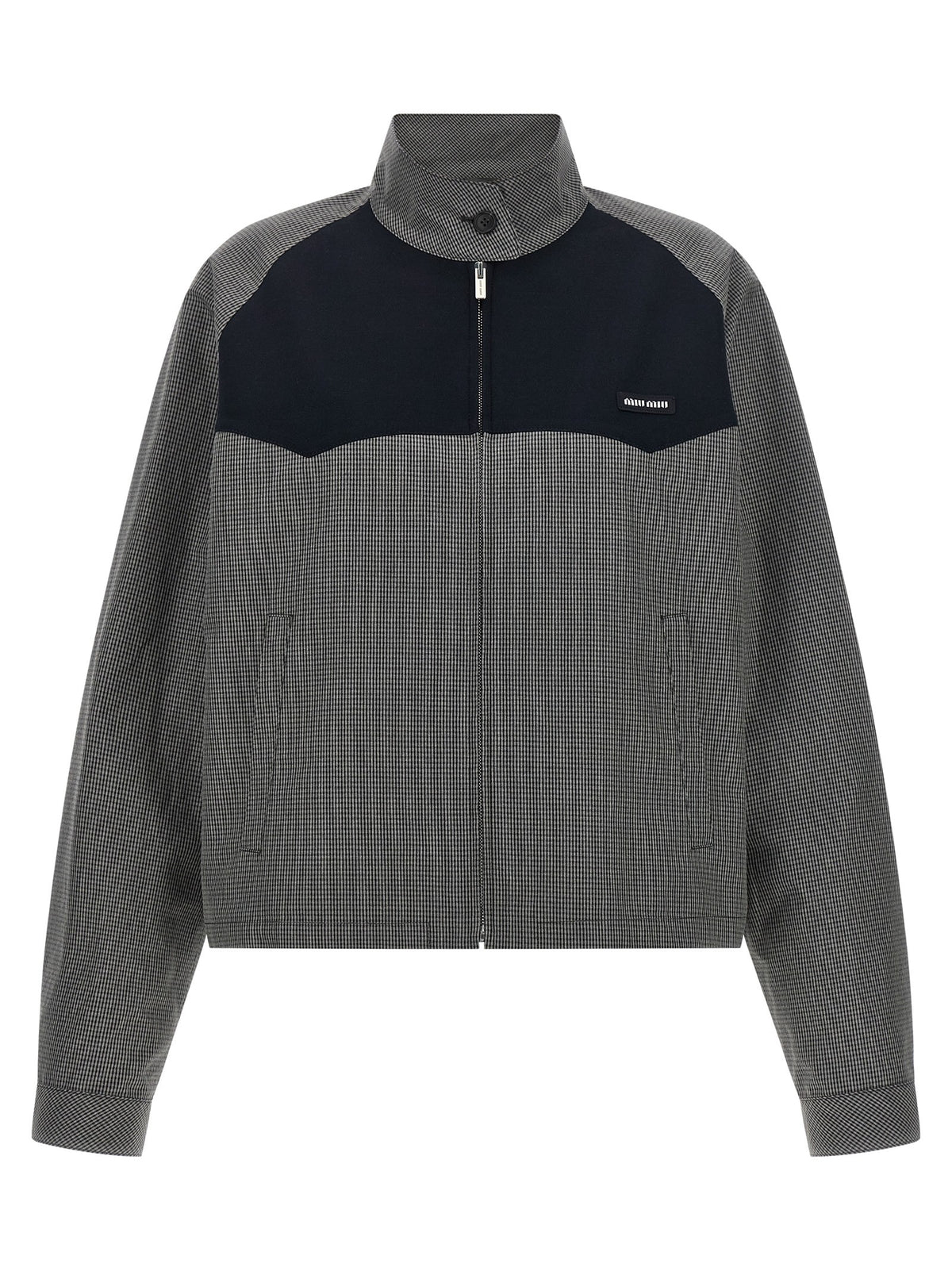 Miu Miu - Blouson vichy check