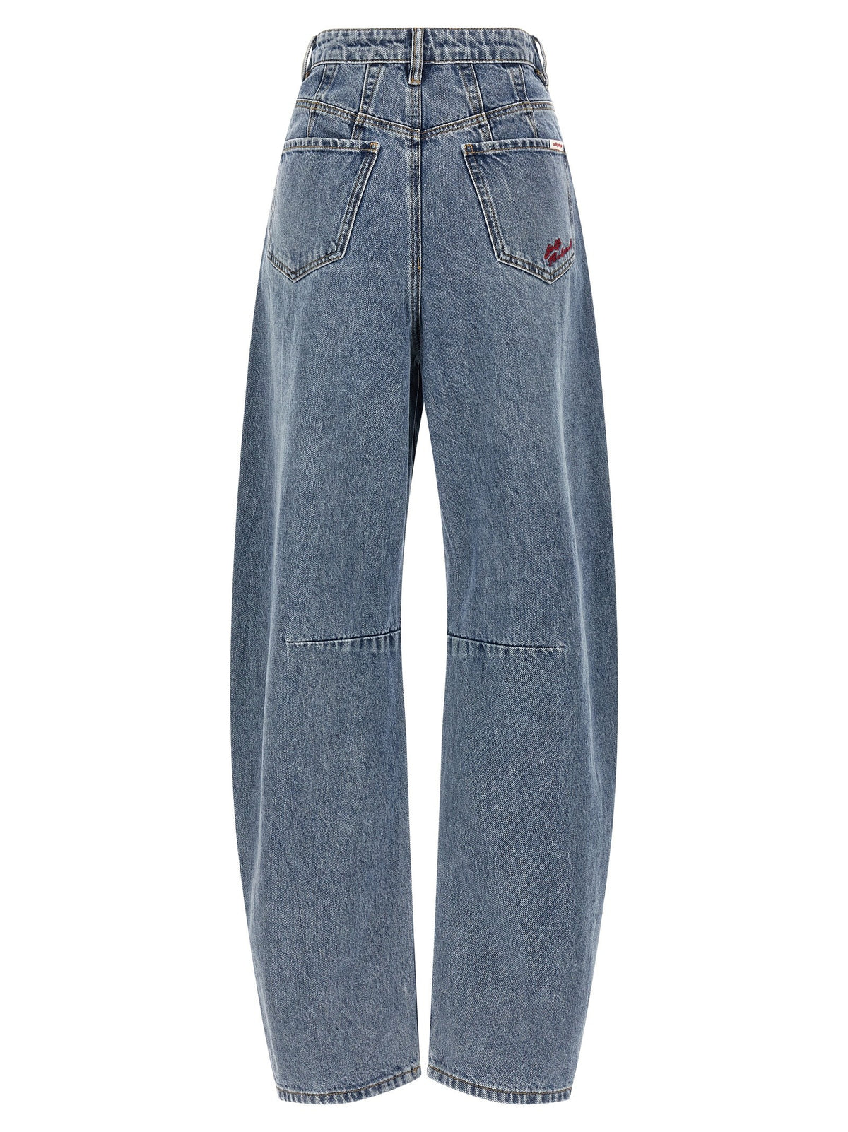 SELF-PORTRAIT - 'Blue Barrel Leg' jeans