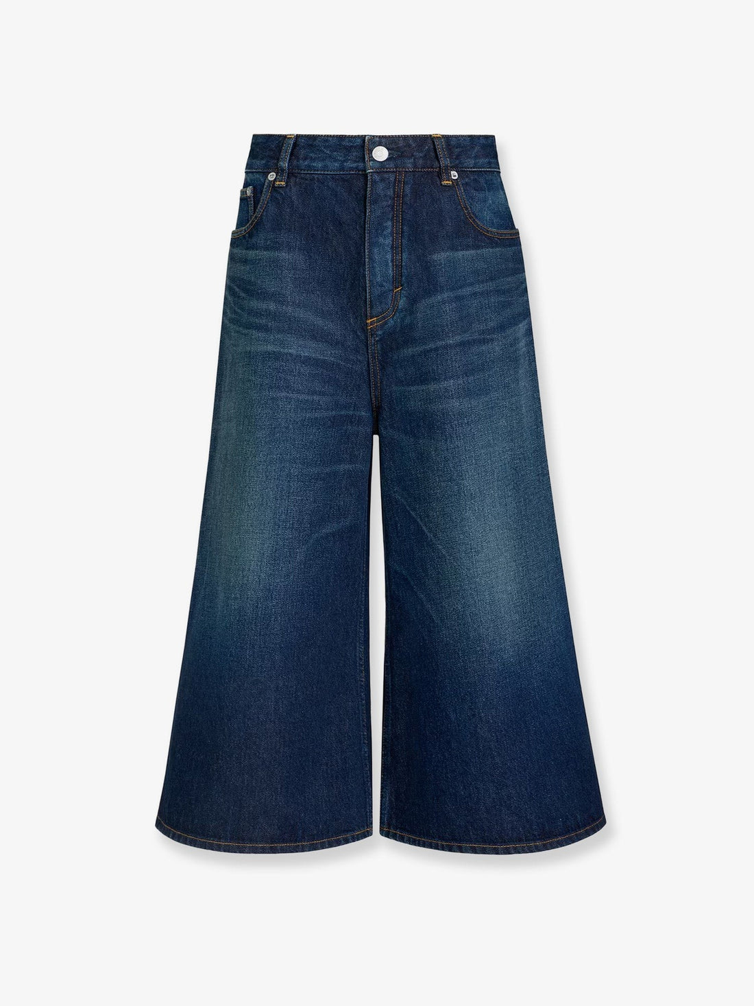 ALAIA - Blue denim Bermuda shorts blue-denim-bermuda-shorts_3cf5c856-7dad-4cd0-bfc3-0afa8a25b540