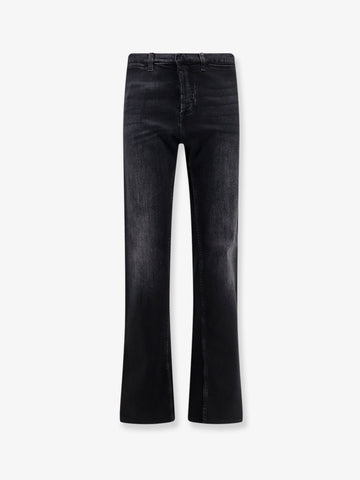 Gucci Gucci - Blue denim jeans with Nastro Web profiles