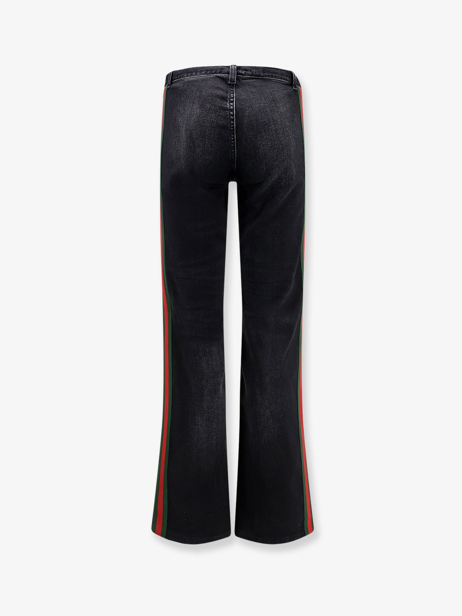 Gucci Gucci - Blue denim jeans with Nastro Web profiles