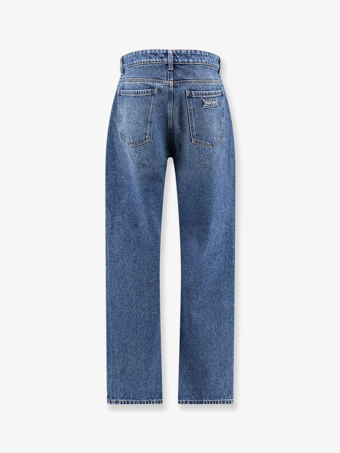 Miu Miu - Blue denim jeans bleu