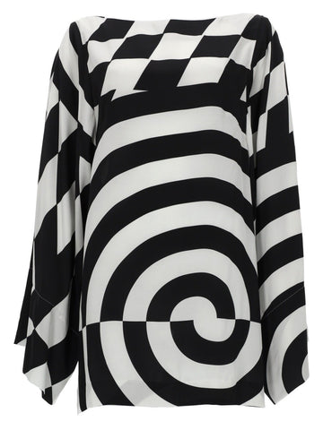 Dries Van Noten BLUSA "CHARLIE" IN VISCOSA