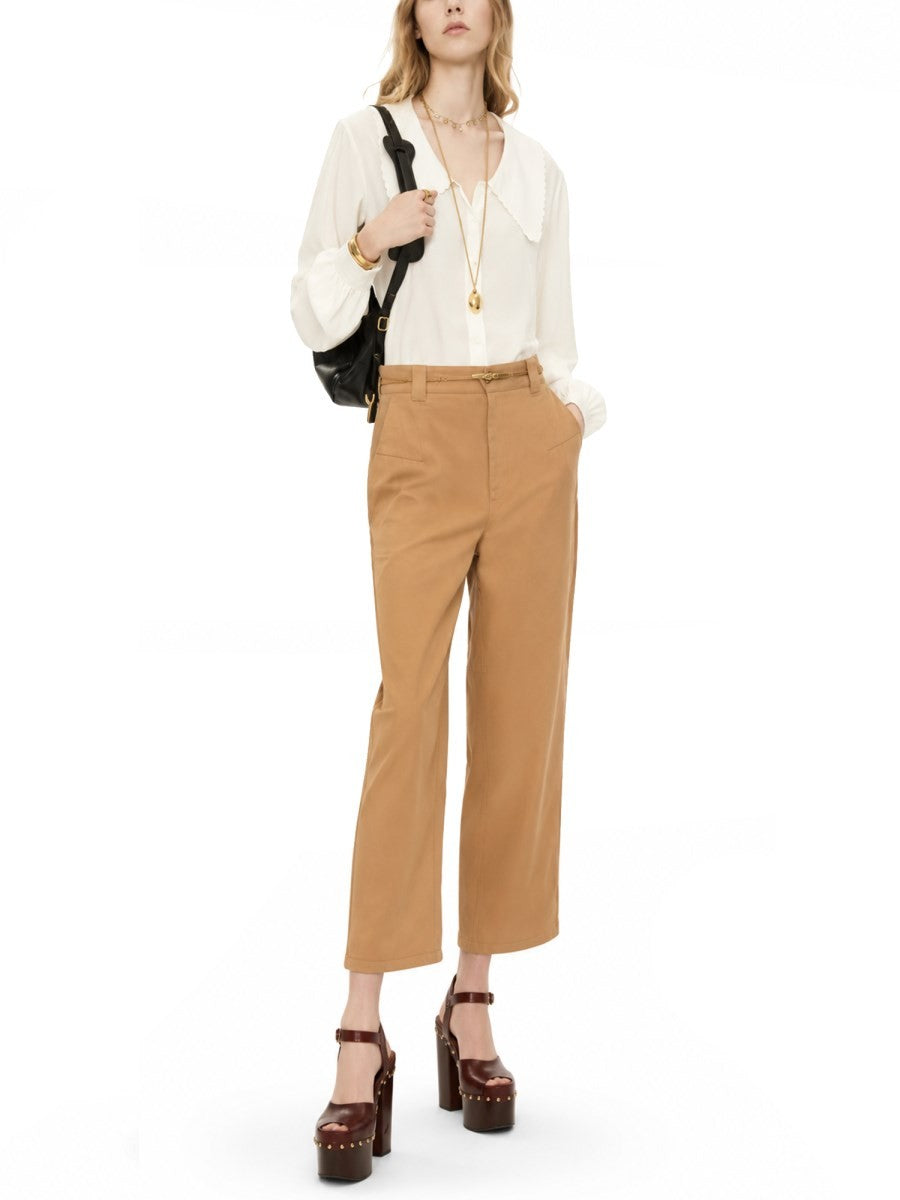 CHLOÉ - BLUSA CON MANICHE A SBUFFO IN CRÊPE DE CHINE blusa-con-maniche-a-sbuffo-in-crepe-de-chine_5b85e506-b56b-40e7-8472-7402ed818756