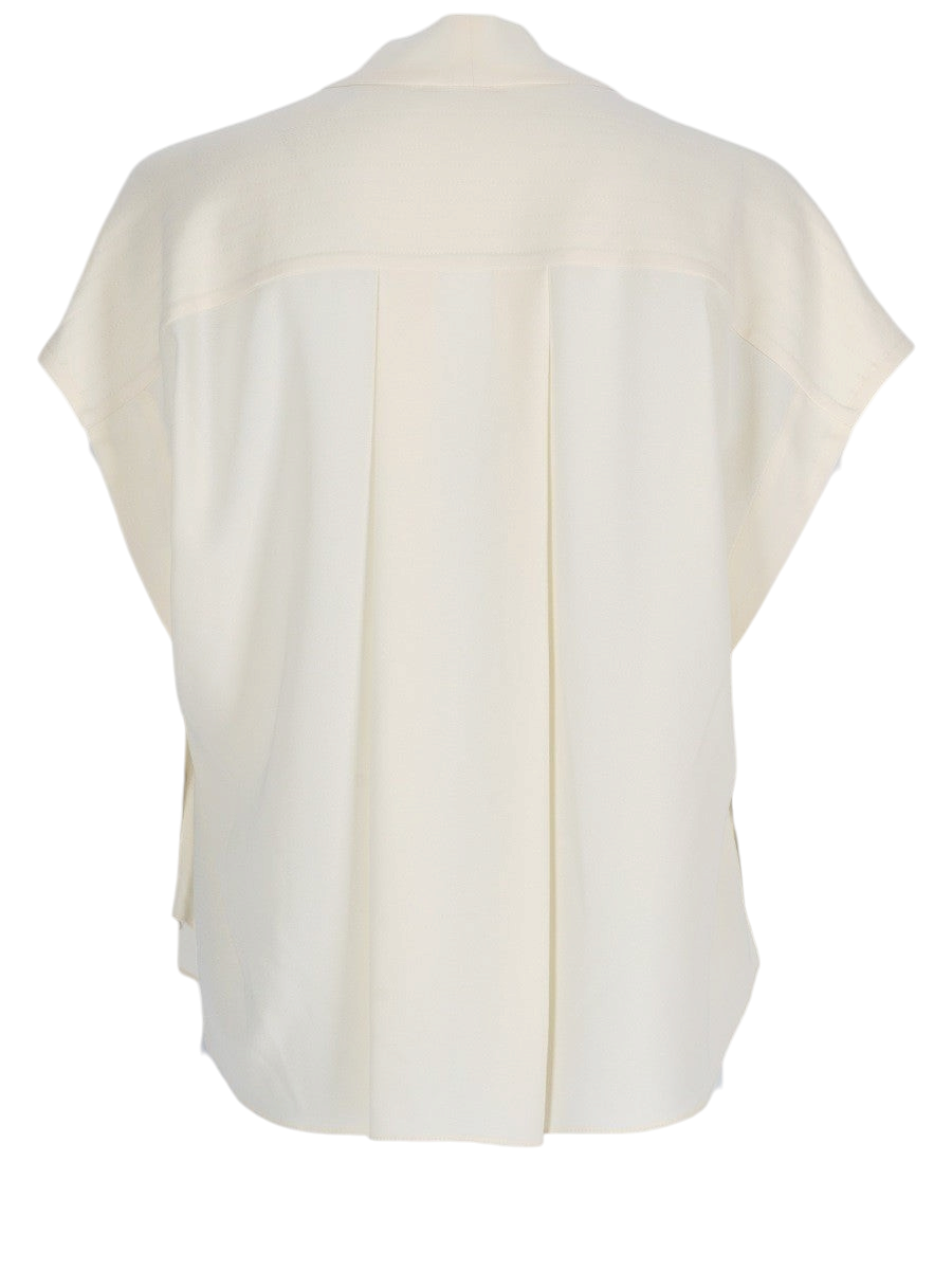 Isabel Marant - Selene Tie-Front Crepe Blouse Ivory