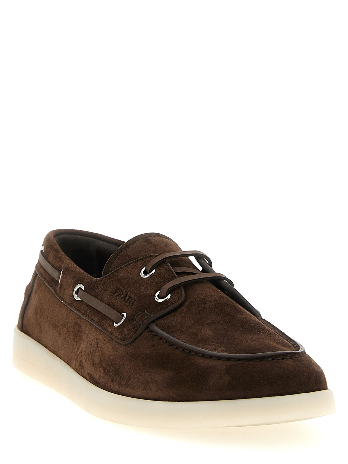 PRADA - Boat loafers