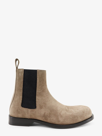 LOEWE - Bobine Chelsea suede boots HAZELNUT