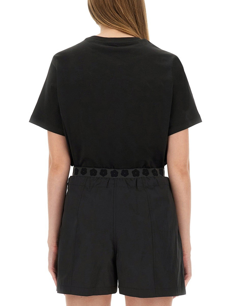 "BOKE FLOWER" COTTON T-SHIRT