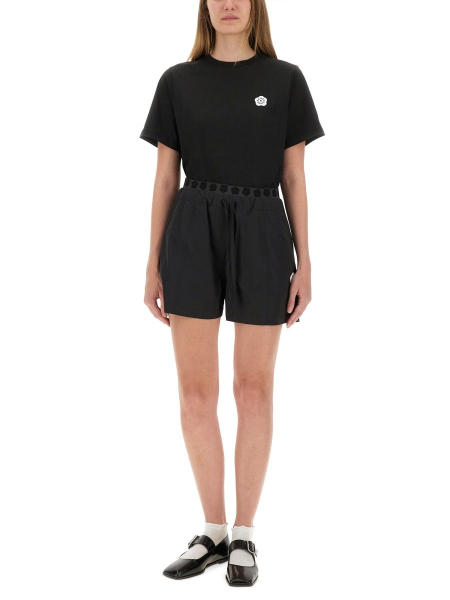 "BOKE FLOWER" COTTON T-SHIRT