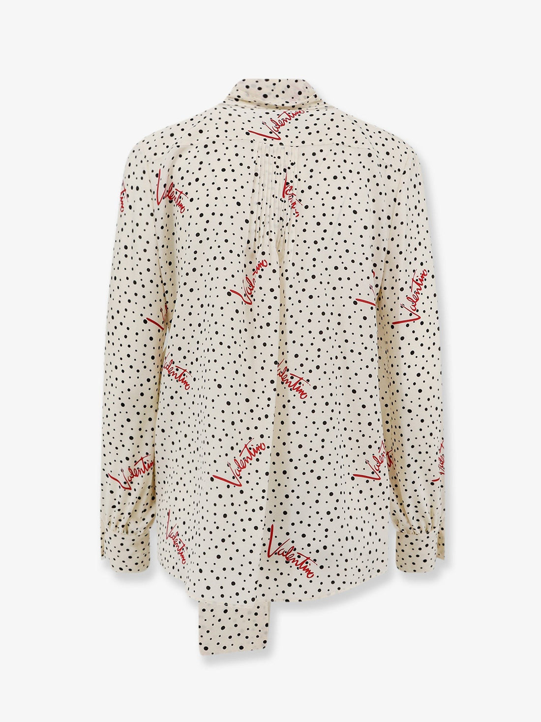 Valentino - Bollicine Plusdepois Crepe De Chine Shirt bollicine-plusdepois-crepe-de-chine-shirt_c92b13b9-6d40-4e5e-9039-5fba541cde64