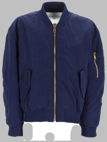 Balmain Balmain - BOMBER CON LOGO RICAMATO