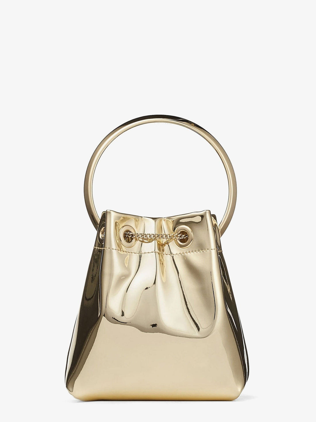 Jimmy Choo - Bon Bon Metallic Leather Bucket Bag bon-bon-metallic-leather-bucket-bag