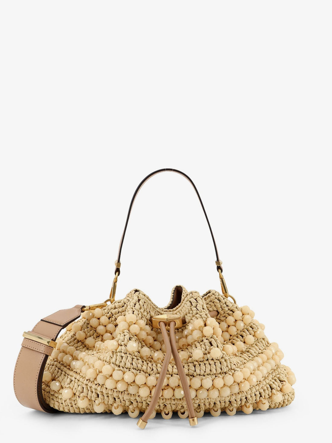 Jimmy Choo Bon Bon rafia bag