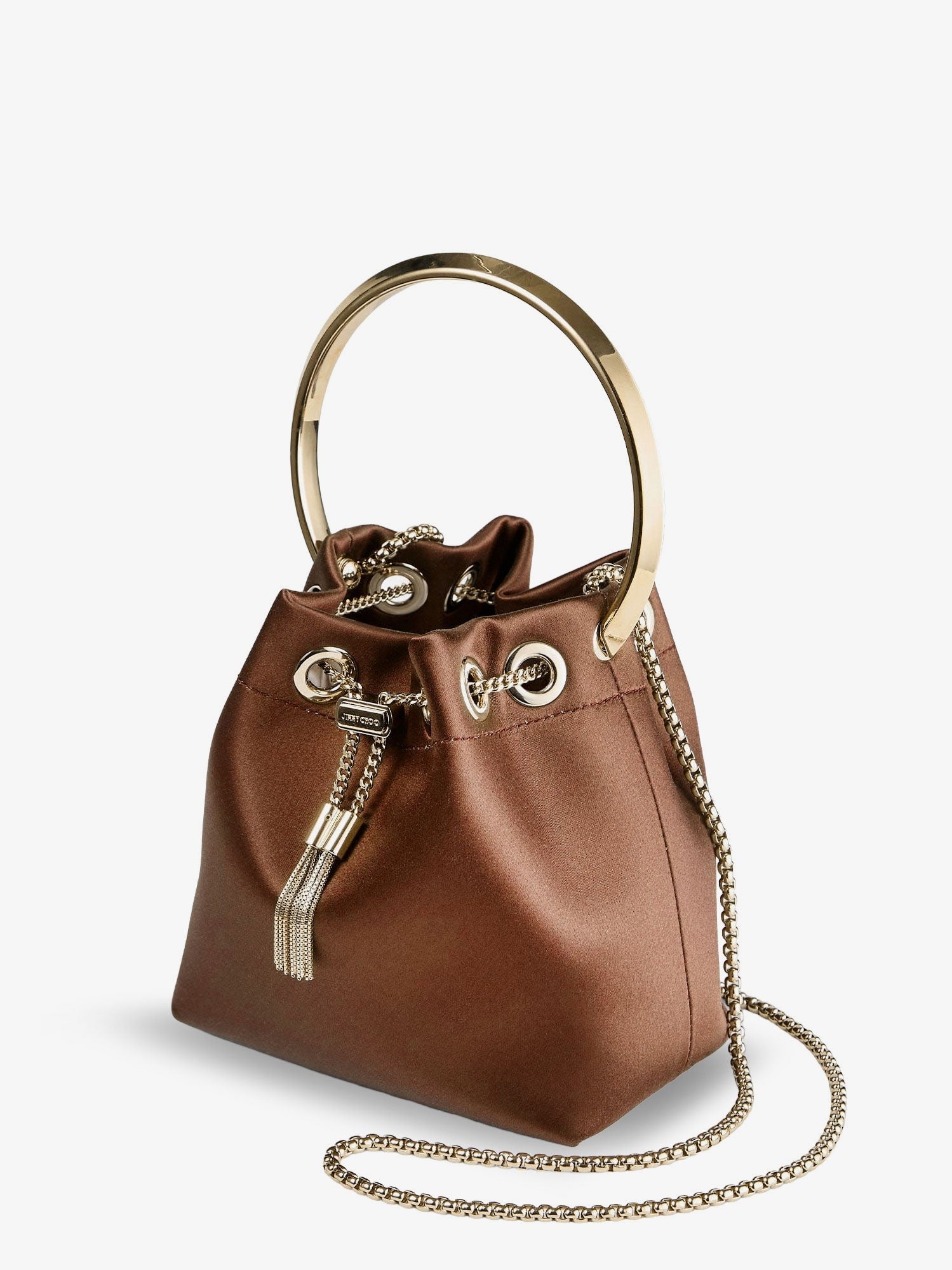Bon Bon satin crossbody bag