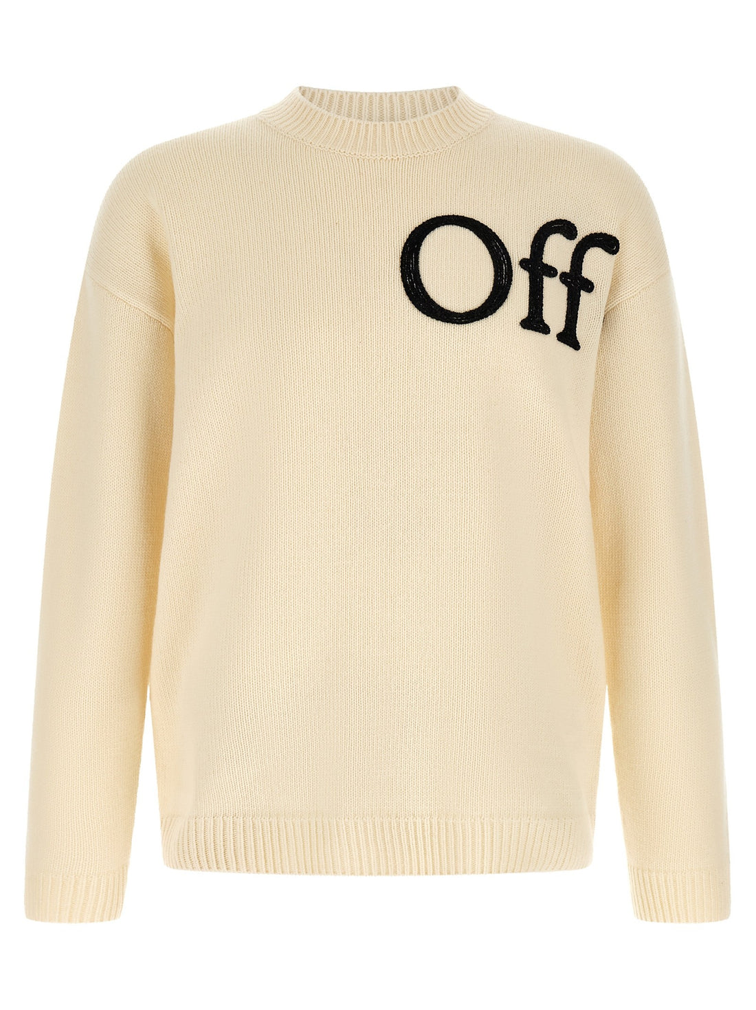 Off White - 'Bookish Shared' sweater White