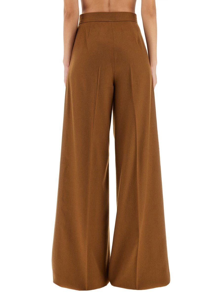 "BORNEO1234" CAMEL HAIR PANTS