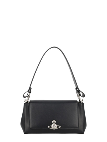 Vivienne Westwood - BORSA A MANO "HAZEL" MEDIUM Black UNI
