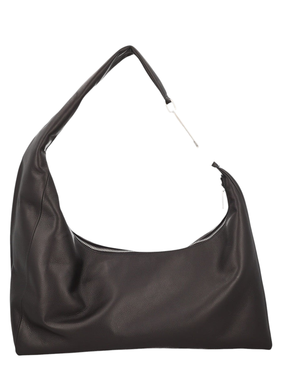 RICK OWENS - BORSA A SPALLA "CROPPED GEMINI" Black UNI