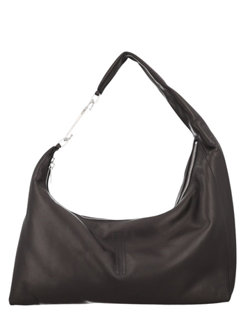 RICK OWENS - BORSA A SPALLA "CROPPED GEMINI" Black UNI