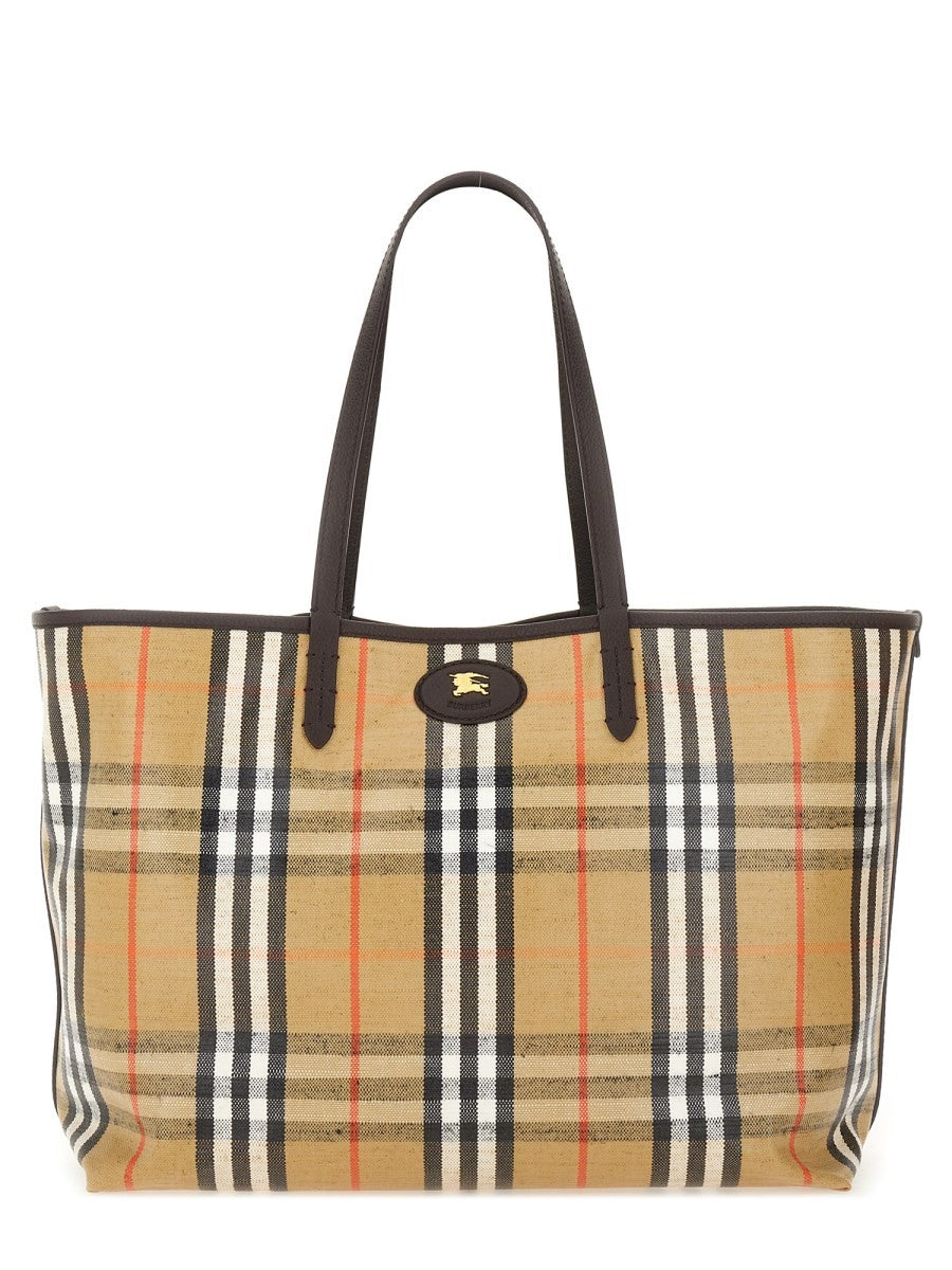 Burberry - BORSA A SPALLA "TOTE HIGHLANDS" MEDIA borsa-a-spalla-tote-highlands-media_2e0d151d-c122-4d84-875a-73fe70b566fd