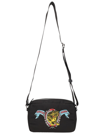 Kenzo - BORSA A TRACOLLA JUMPING TIGER Black UNI