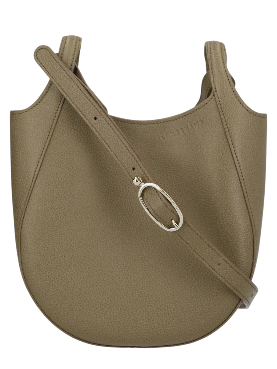 LONGCHAMP - Le Foulonne Shoulder Bag Small GREEN UNI