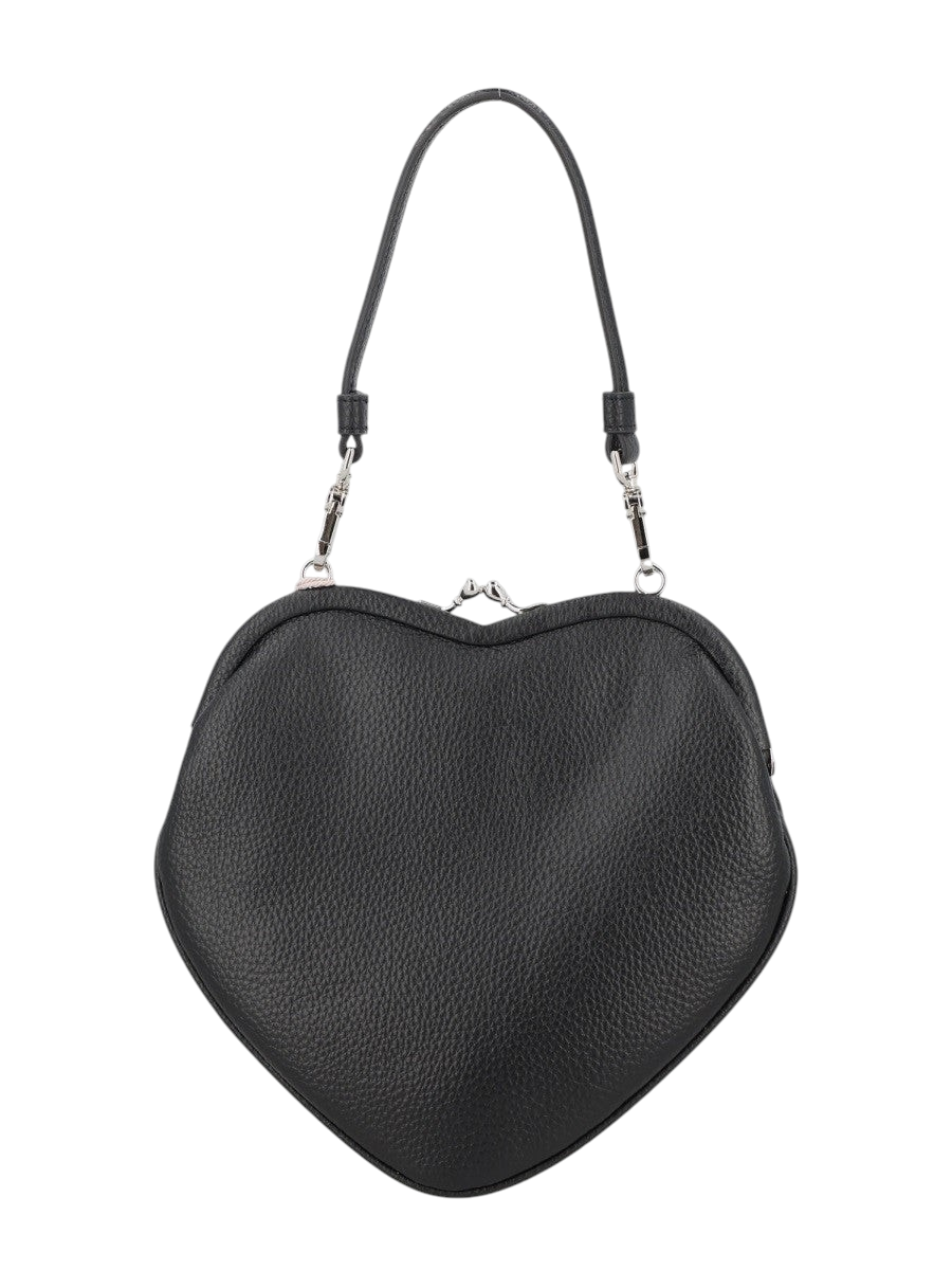 Vivienne Westwood - BELLE HEART FRAME PURSE Bag Black UNI