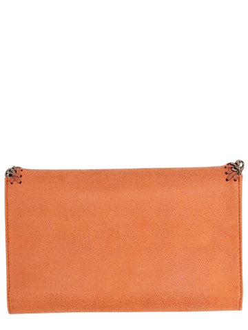 falabella bag mini by stella mccartney back side on a white background