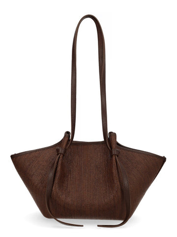 YUZEFI - BORSA "MOCHI" IN RAFFIA
