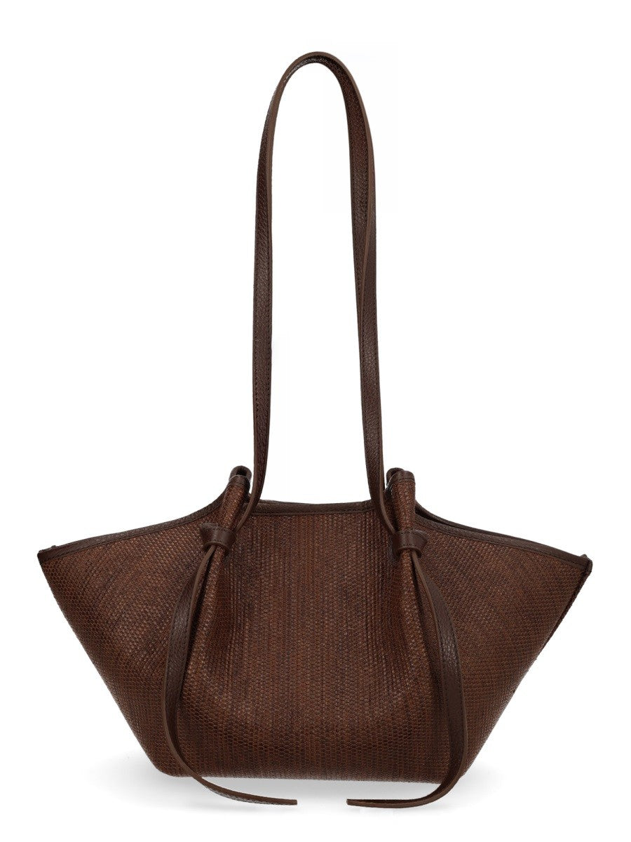 YUZEFI - BORSA "MOCHI" IN RAFFIA