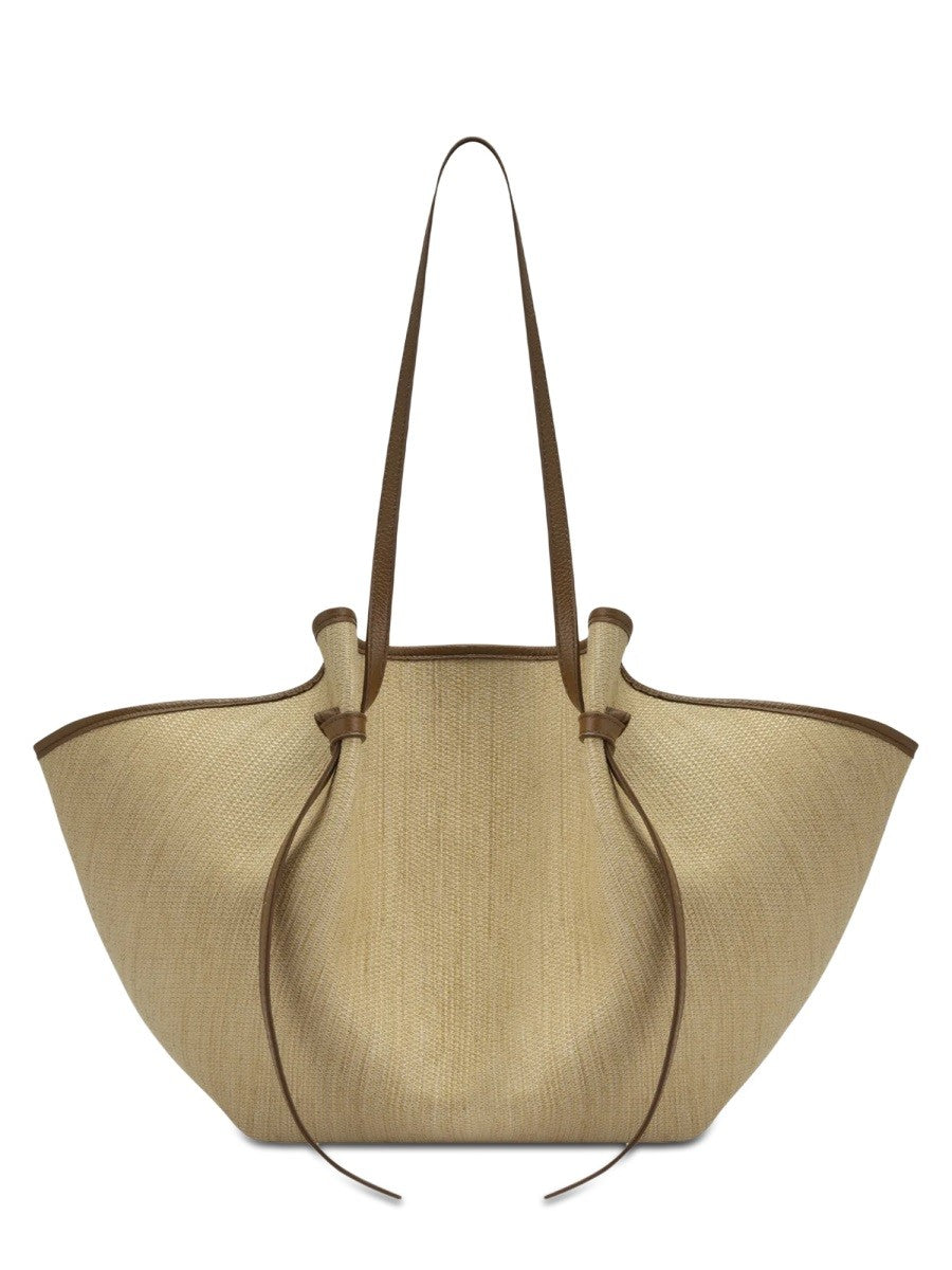 YUZEFI - BORSA "MOCHI" IN RAFFIA