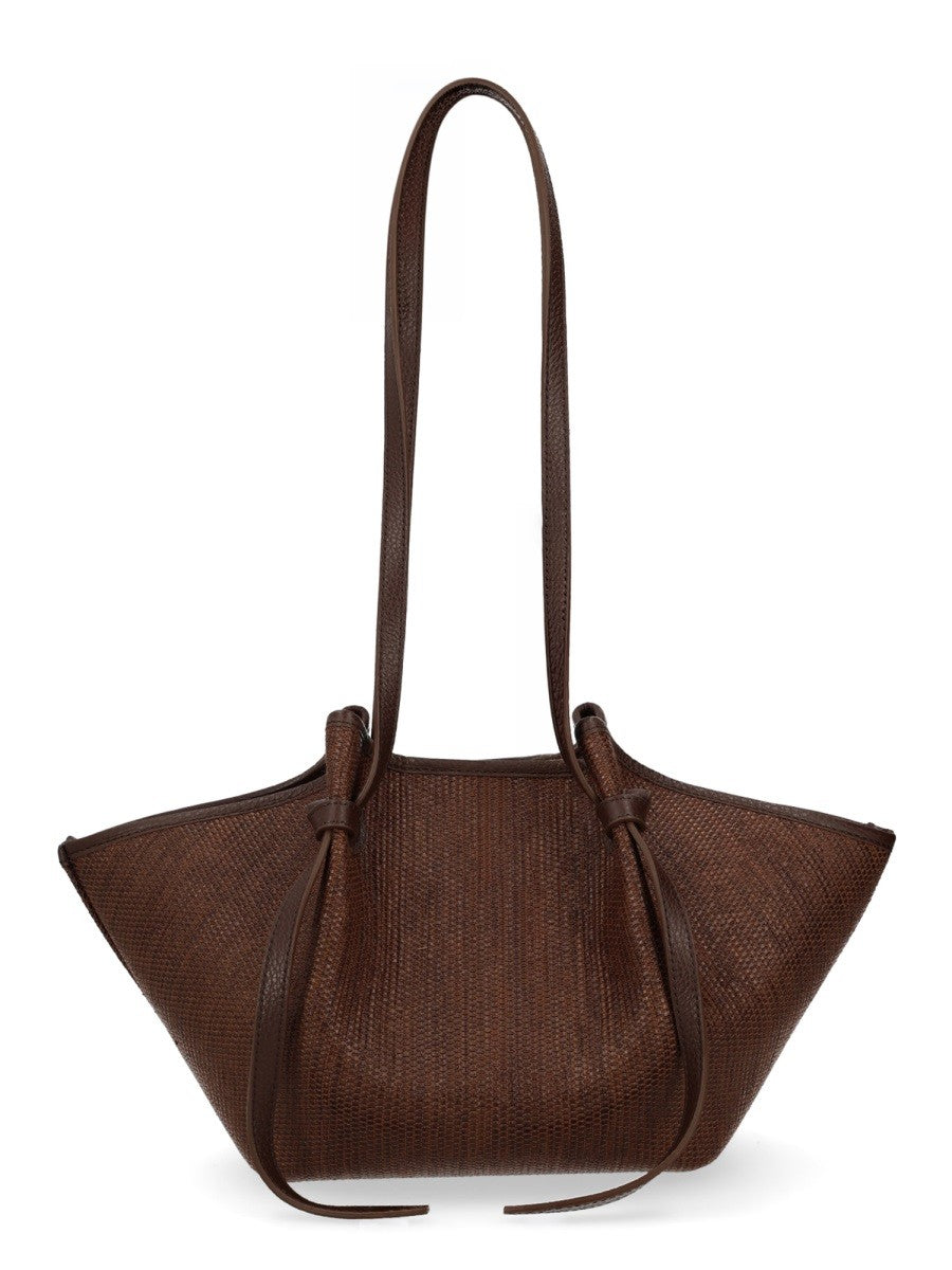 YUZEFI - BORSA "MOCHI" IN RAFFIA