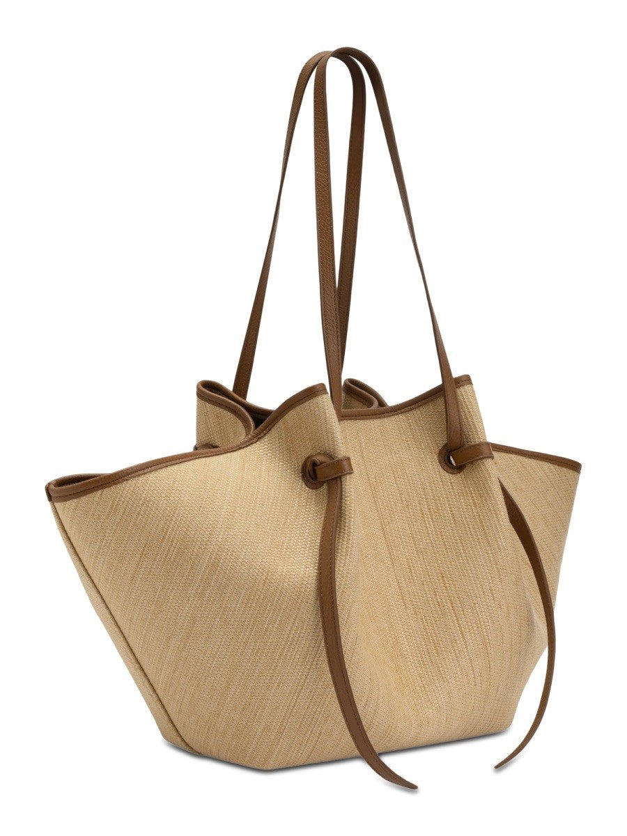 YUZEFI - BORSA "MOCHI" IN RAFFIA