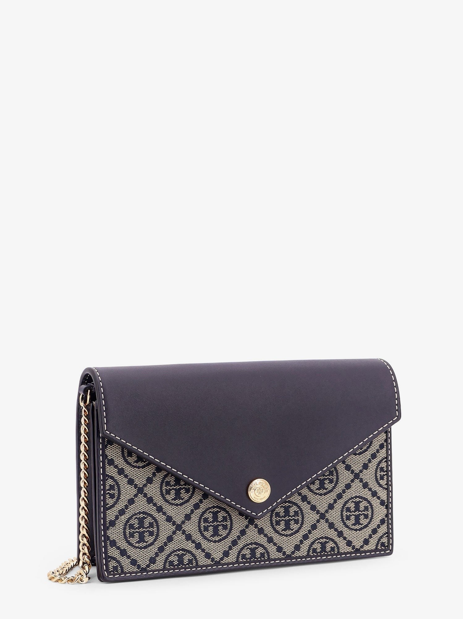 Borsa T-Monogram Envelope Chain Wallet