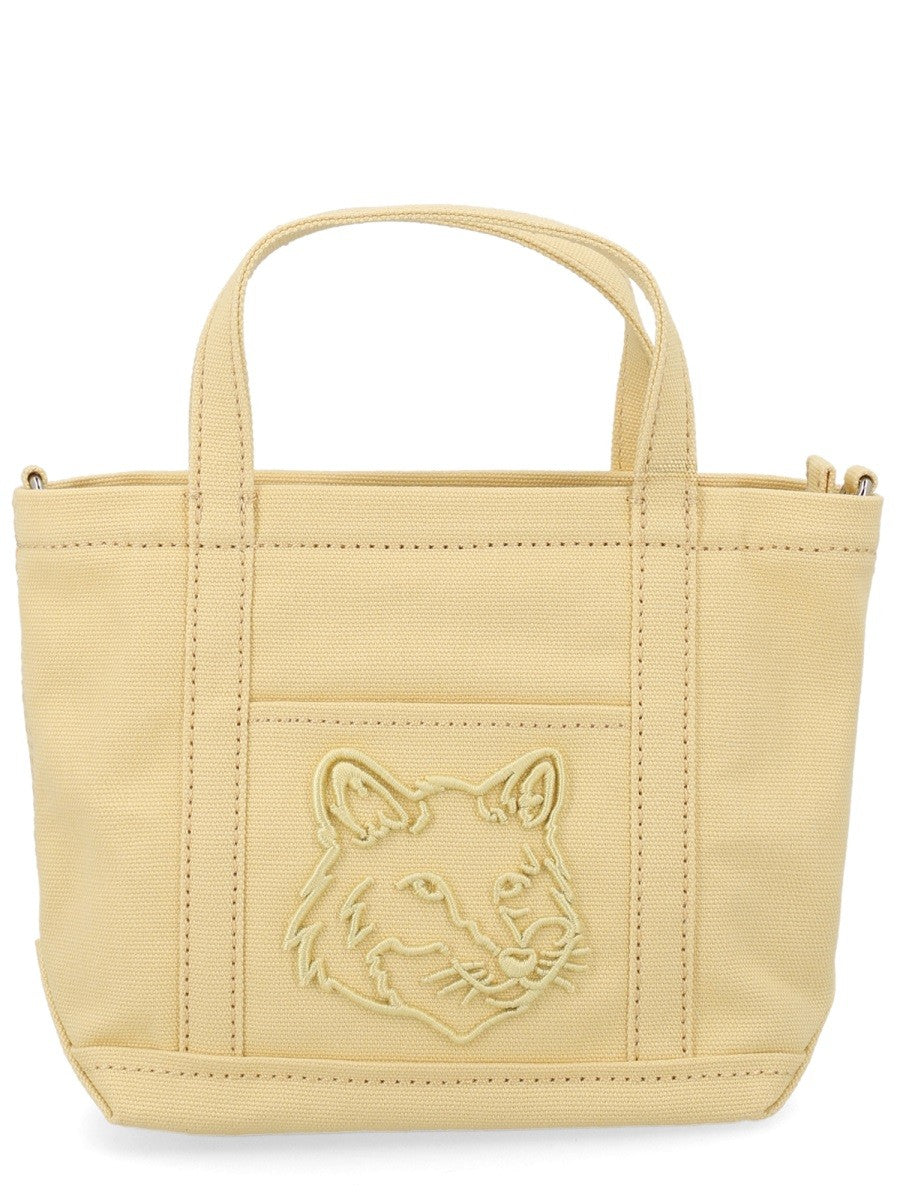 Maison Kitsune - BORSA TOTE "FOX HEAD" MINI borsa-tote-fox-head-mini