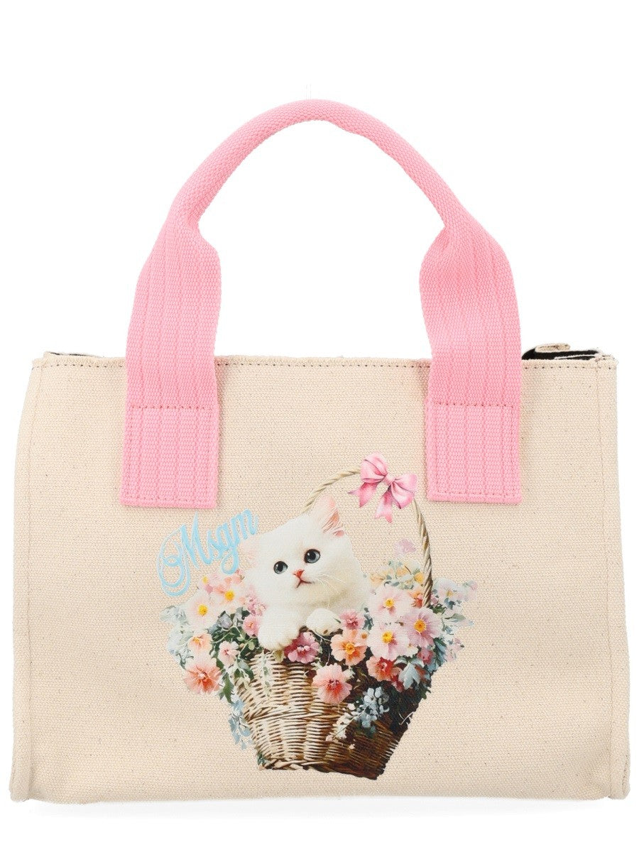 msgm - BORSA TOTE SMALL CON STAMPA borsa-tote-small-con-stampa_404f137f-38f3-4fe4-98c7-d1811be2b3e6