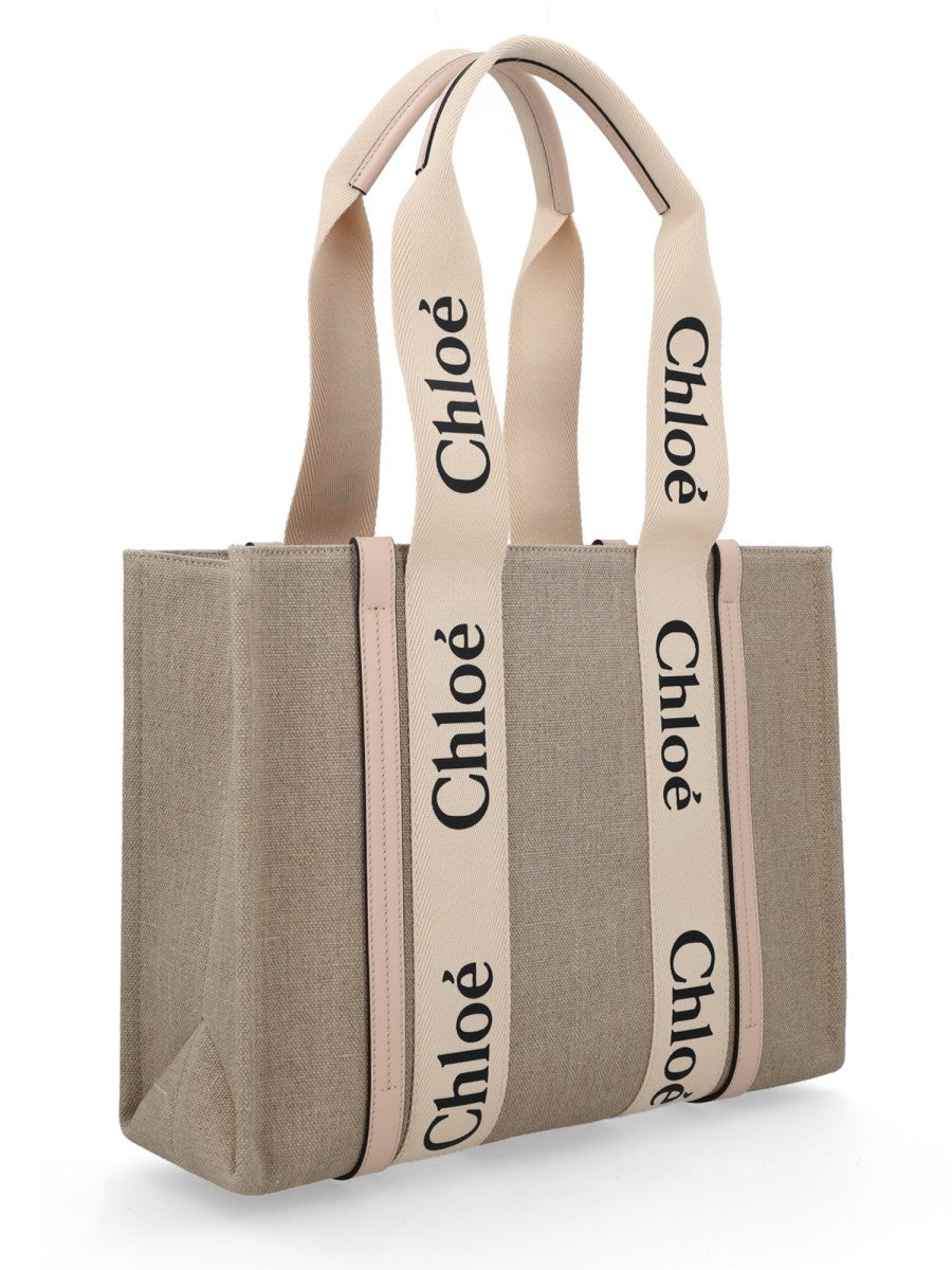 CHLOÉ - BORSA TOTE "WOODY"