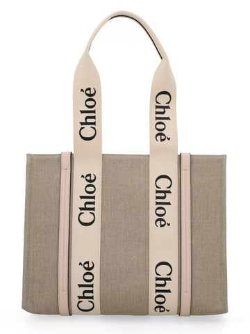 CHLOÉ - BORSA TOTE "WOODY"
