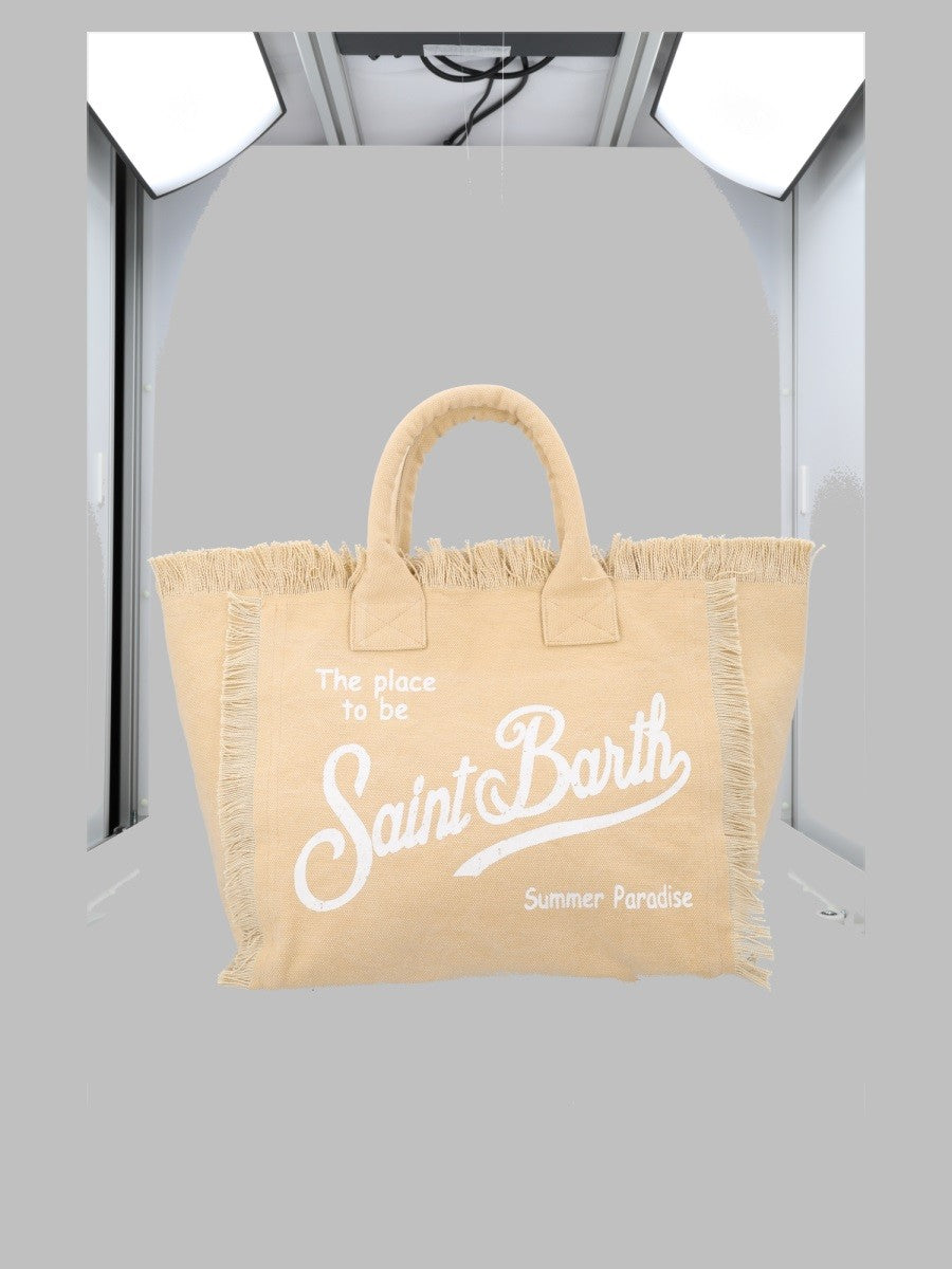 MC2 SAINT BARTH MC2 SAINT BARTH - BORSA "VANITY" MEDIUM IN CANVAS
