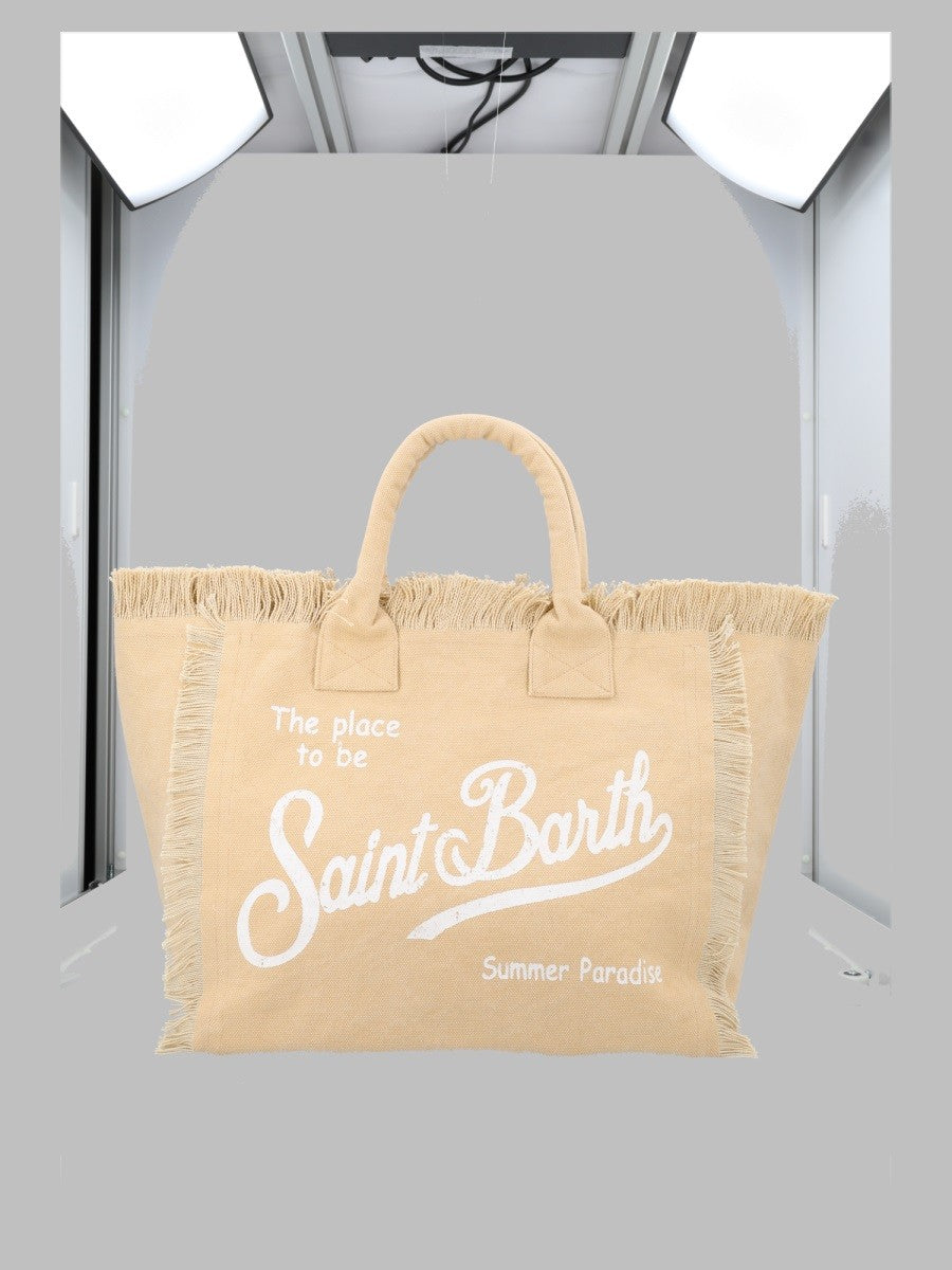 MC2 SAINT BARTH MC2 SAINT BARTH - BORSA "VANITY" MEDIUM IN CANVAS