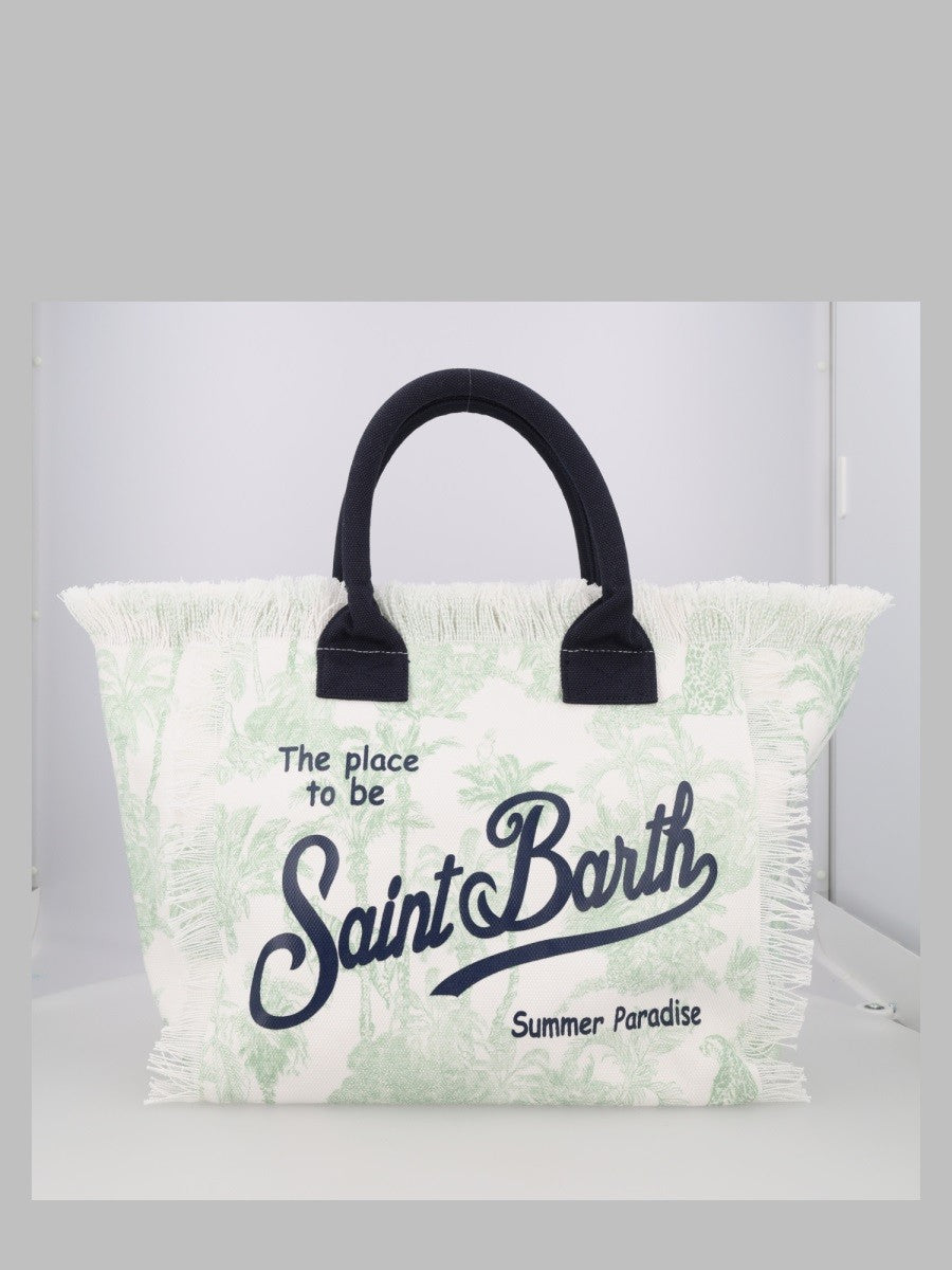 MC2 SAINT BARTH MC2 SAINT BARTH - BORSA "VANITY" MEDIUM IN CANVAS