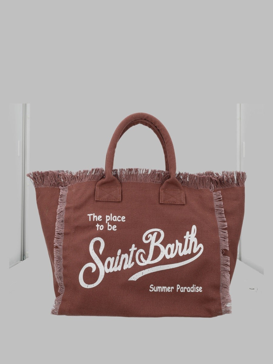 MC2 SAINT BARTH MC2 SAINT BARTH - BORSA "VANITY" MEDIUM IN CANVAS