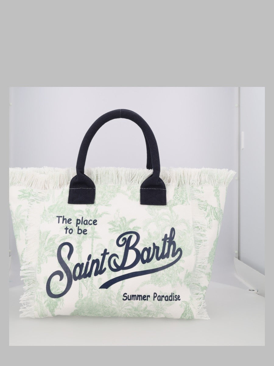 MC2 SAINT BARTH MC2 SAINT BARTH - BORSA "VANITY" MEDIUM IN CANVAS
