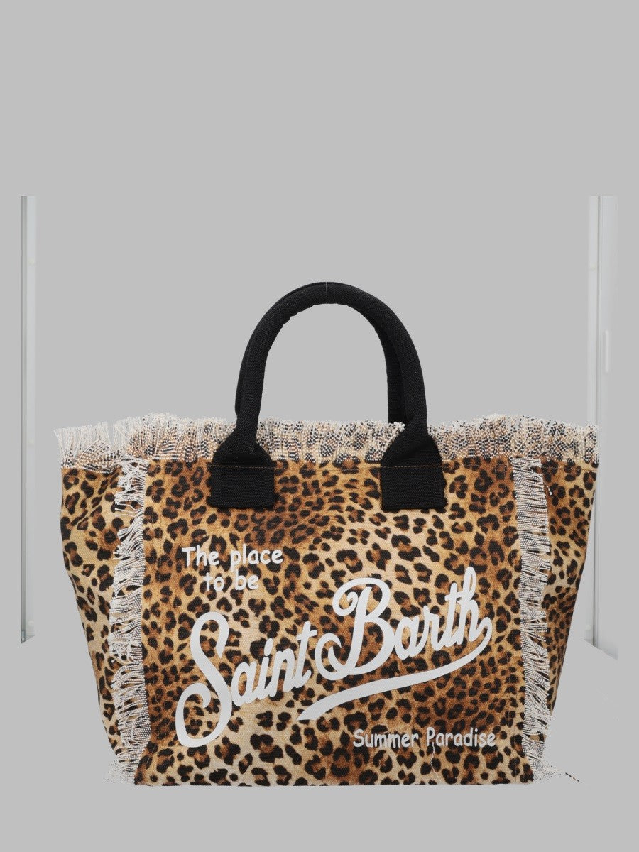 MC2 SAINT BARTH MC2 SAINT BARTH - BORSA "VANITY" MEDIUM IN CANVAS