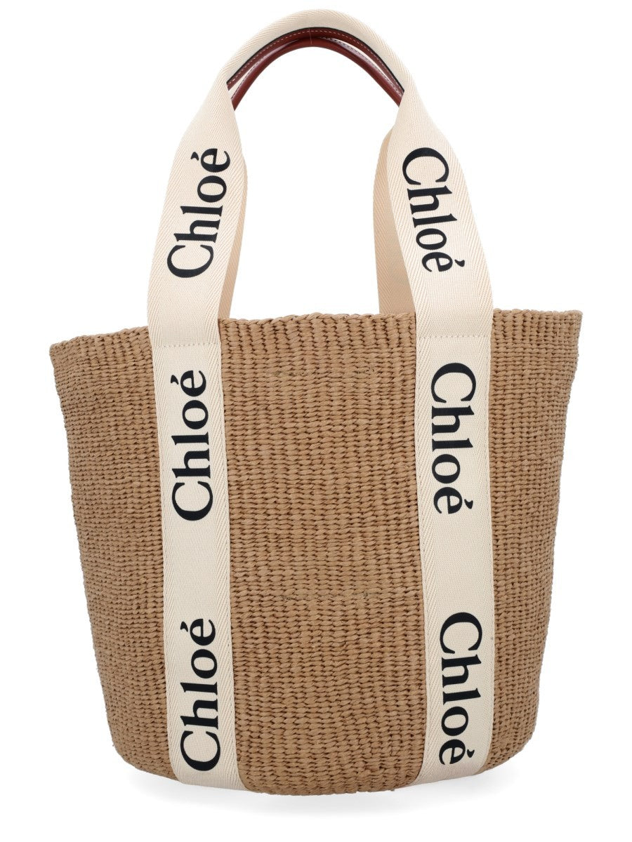 CHLOÉ CHLOÉ - BORSA "WOODY" LARGE
