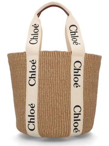 CHLOÉ CHLOÉ - BORSA "WOODY" LARGE
