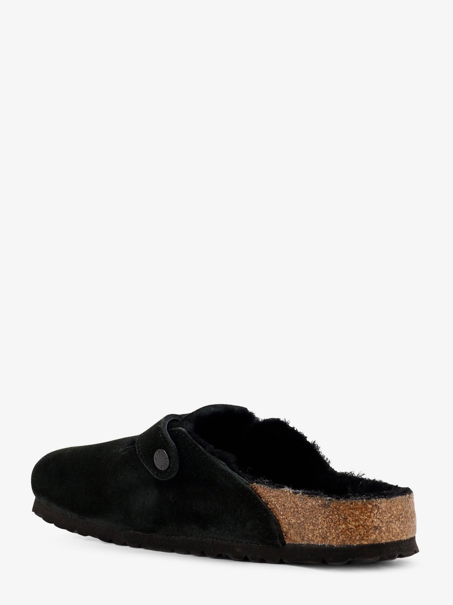 Boston VL/Shearling suede mule Unisex