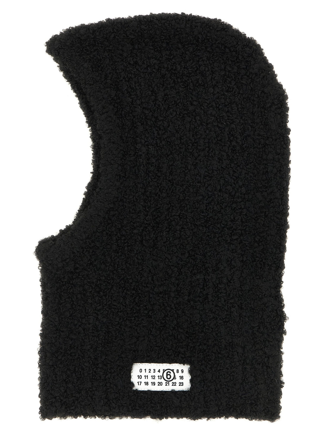 MM6 MAISON MARGIELA - Bouclé balaclava with logo Black S