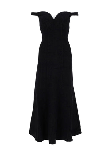 SELF-PORTRAIT - BOUCLE MIDI DRESS boucle-midi-dress